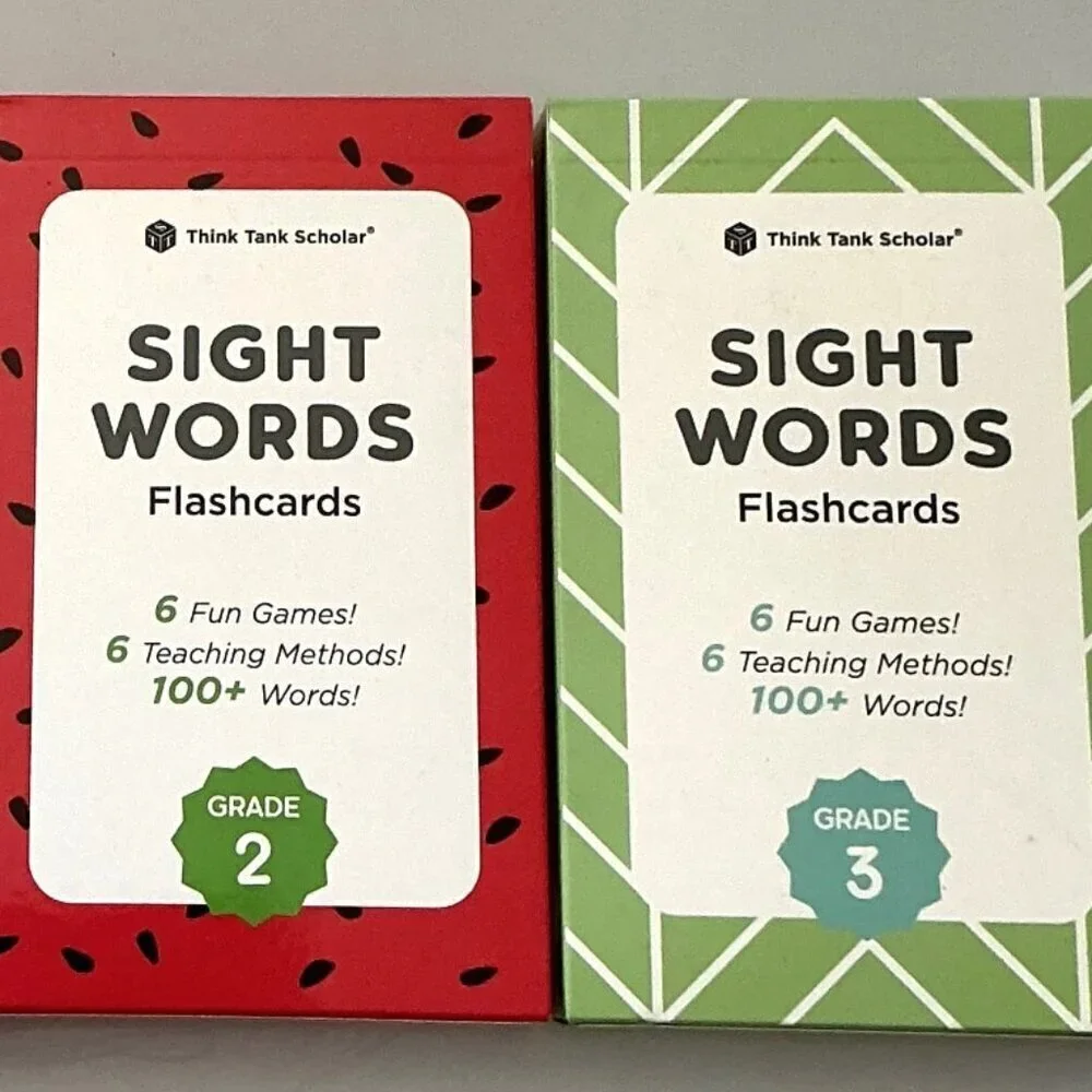 THINK TANK SCHOLAR SIGHT WORDS 400+ SIGHT WORD FLASHCARDS  4 PACK K-3